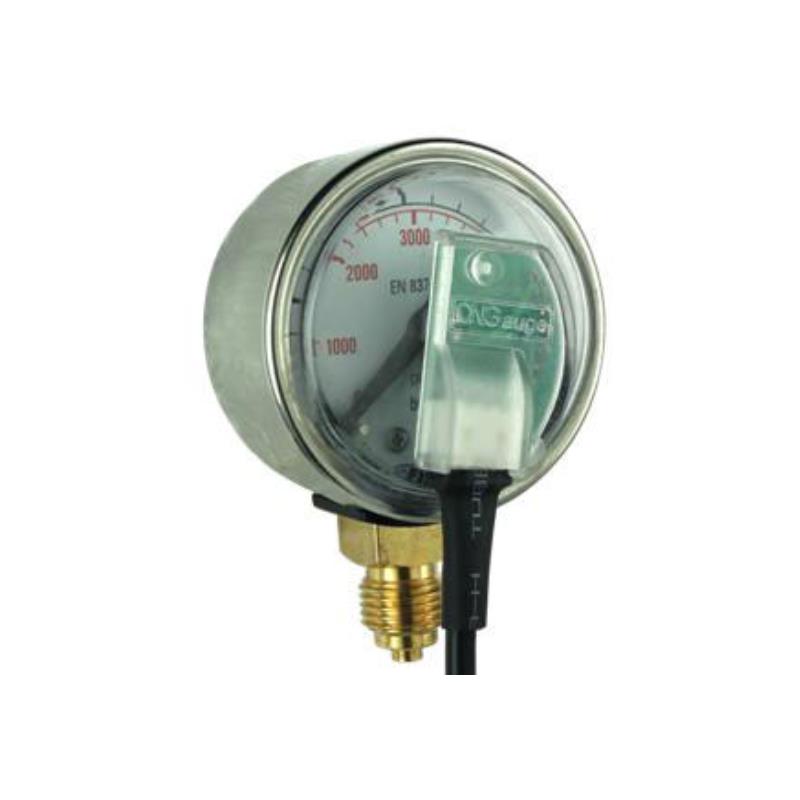 CNG241C SS Bottom Entry Pressure Gauge 