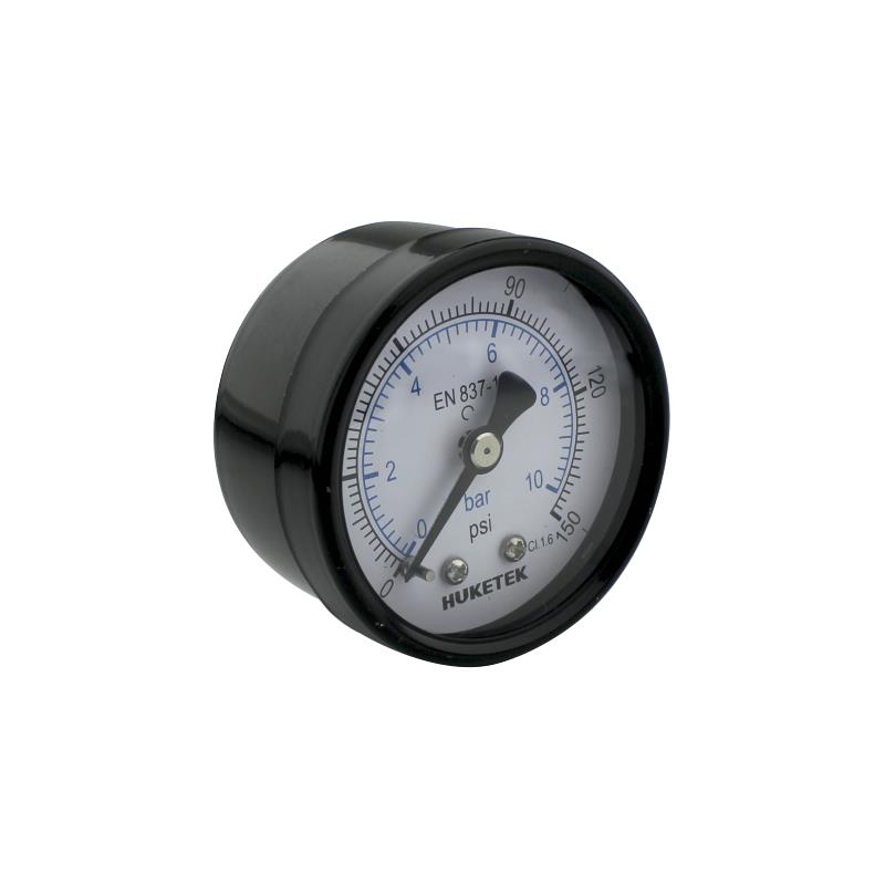 201B & 202B Press-on Mild Steel Case Standard Pressure Gauge
