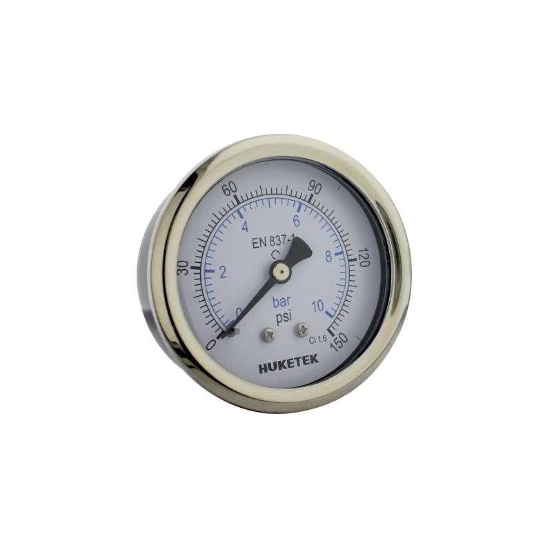 211B & 212B Crimped Mild Steel Case Standard Pressure Gauge