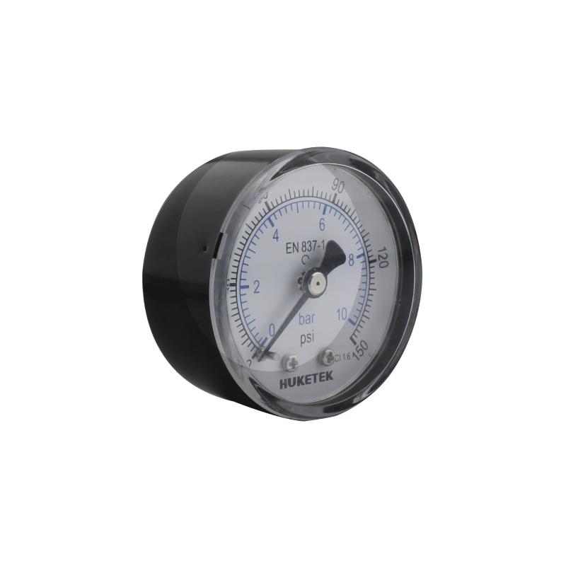 221B Snap-in Mild Steel Case Standard Pressure Gauge