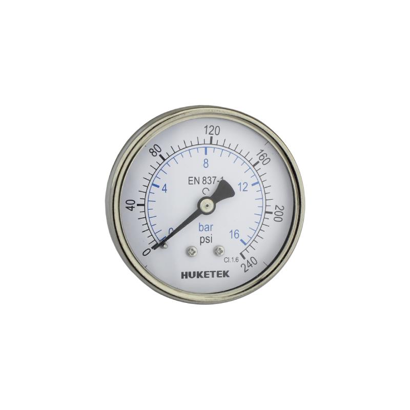 241B & 242B Press-on SS Case Standard Pressure Gauge