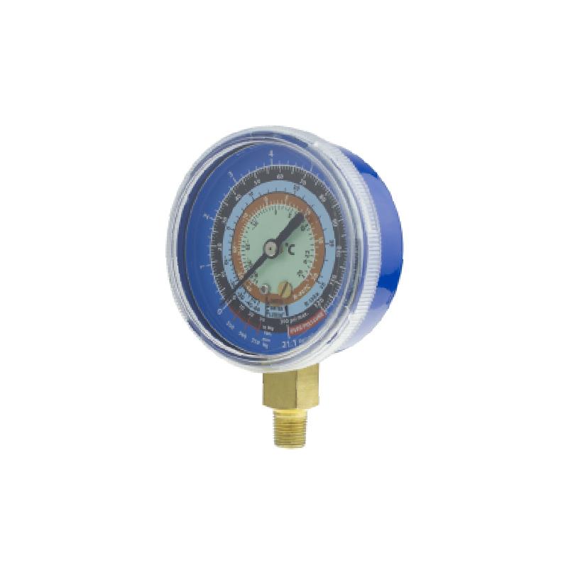 408A Blue Steel Case Oxygen Pressure Gauge