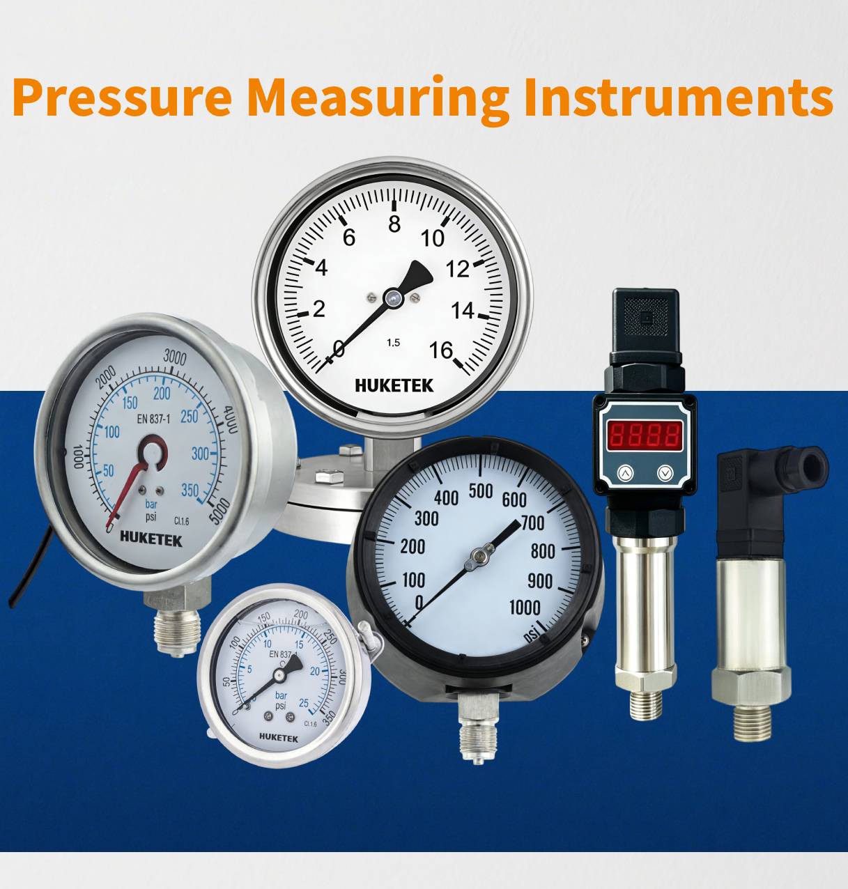 Pressure gauge & transmitter catalog
